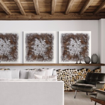 Druck vom Original-Ölbild in 3D Optik