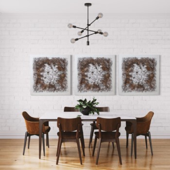 Druck vom Original-Ölbild in 3D Optik