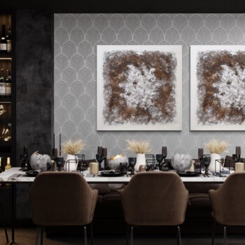 Druck vom Original-Ölbild in 3D Optik